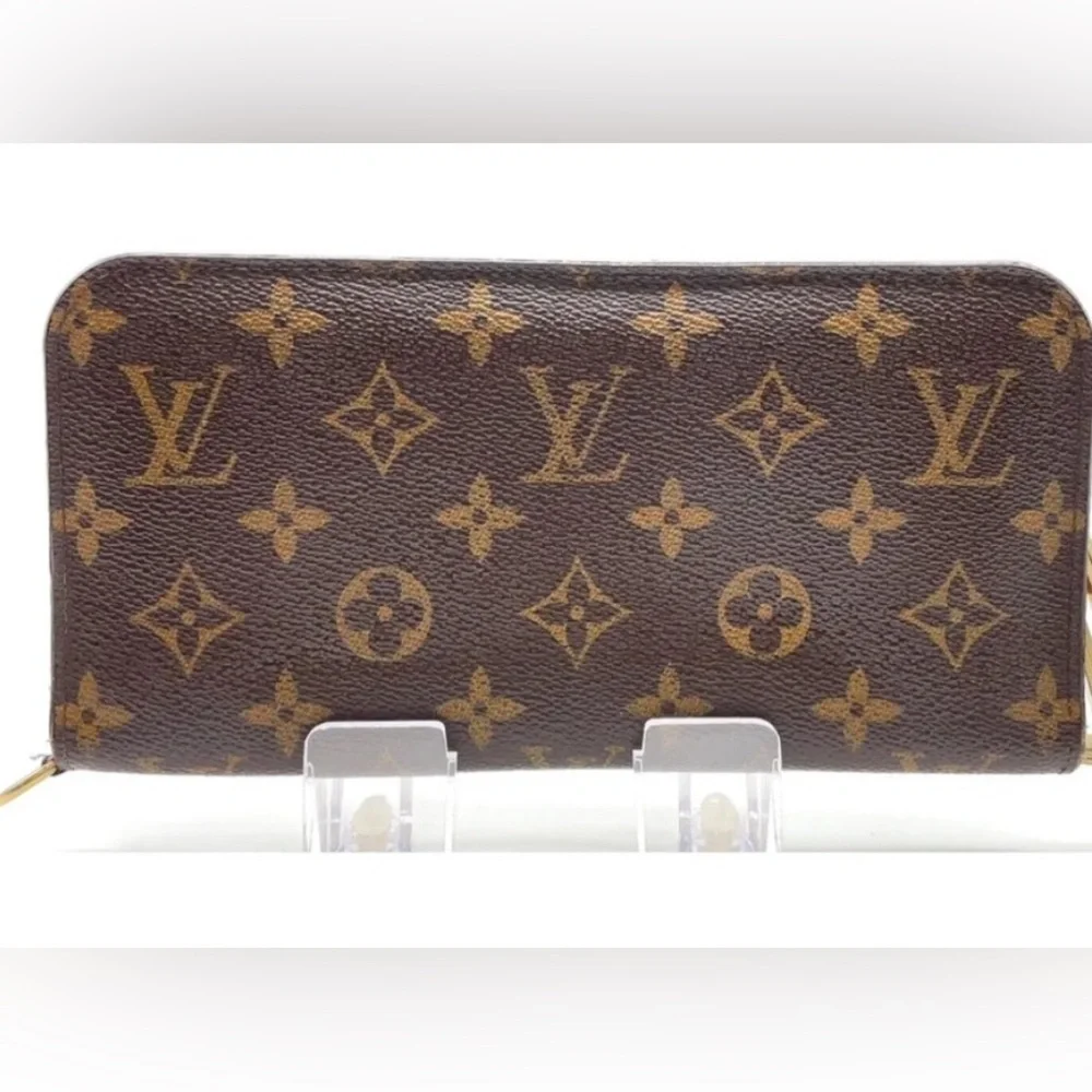 LV STEPHEN SPROUSE Insolite monogram leopard interior wallet only green one left